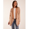 Suede Look Waterfall Jacket