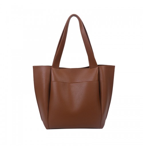 Woman's Leather 13 inch Tote Bag