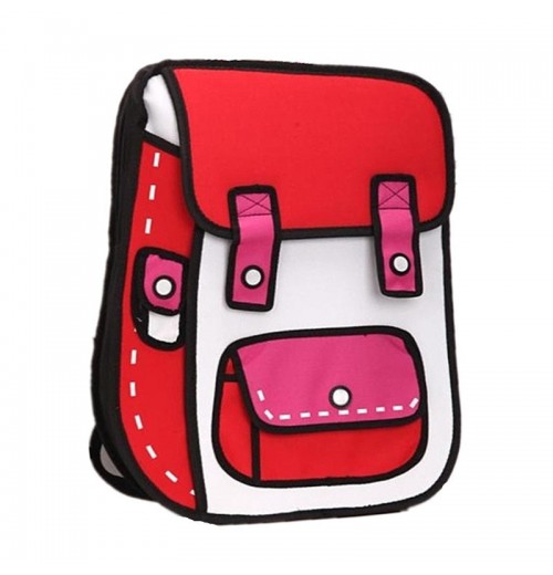 2d Cartoon Backpack